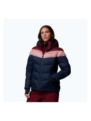 Дамско скиорско яке Columbia Abbott Peak II Ins collegiate navy/rich wine/eraser pink