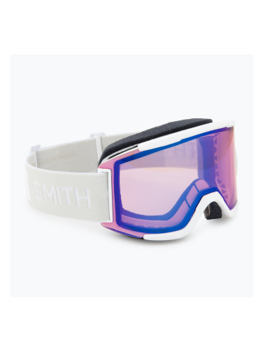 Скиорски очила Smith Squad white vapor/chromapop pro photochromic blue mirror ski goggles