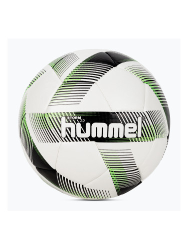 Hummel Storm 2.0 FB футбол бяло/черно/зелено размер 5