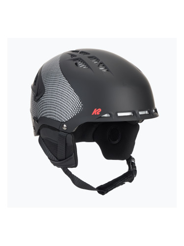 Ски каска K2 Diversion gunmetal/черна