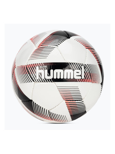 Hummel Elite FB футбол бяло/черно/червено размер 5
