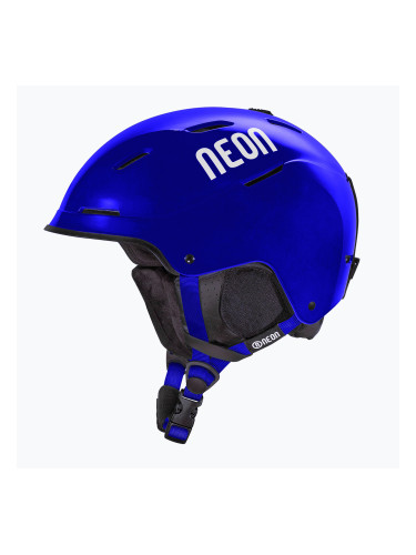 Скиорска каска Neon Alpha blue royal/white