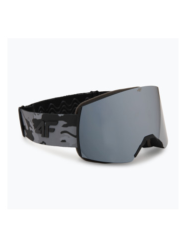 Детски скиорски очила 4F M041 anthracite allover