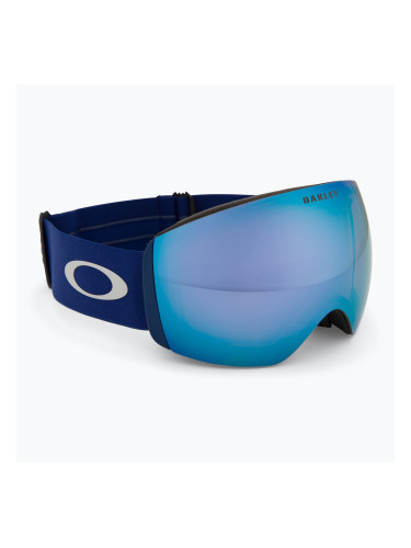 Скиорски очила Oakley Flight Deck L matte navy/prizm sapphire iridium