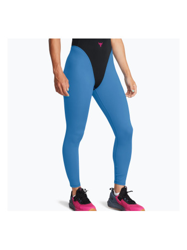 Дамски клинове за тренировки Under Armour Project Rock LG Grind Ankle Leg black/viral blue/astro pink