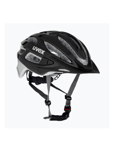 Велосипедна каска UVEX True black/silver