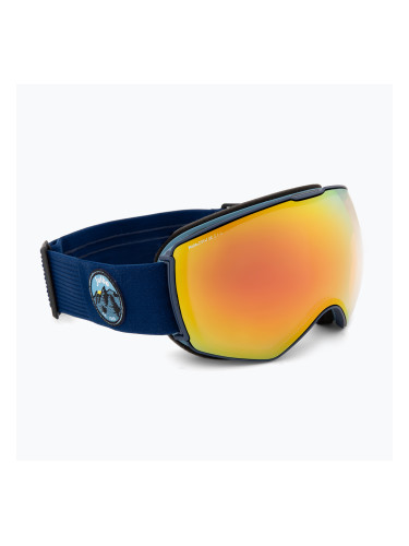 Предпазни ски очила Julbo Lightyear Reactiv Glare Control dark blue/ flash infrared