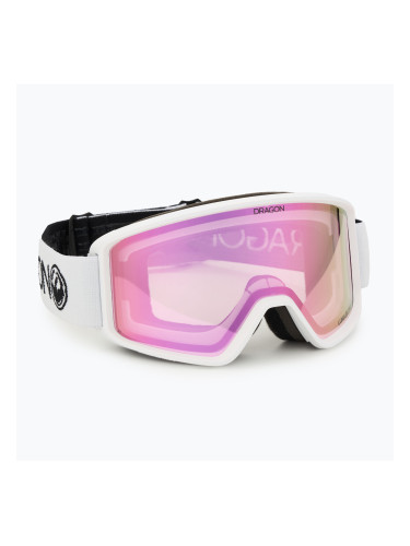Скиорски очила DRAGON DXT OTG white/lumalens pink ion