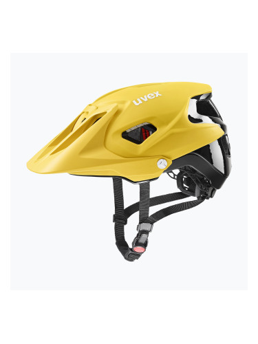 Велосипедна каска UVEX Quatro Integrale sunbee/black