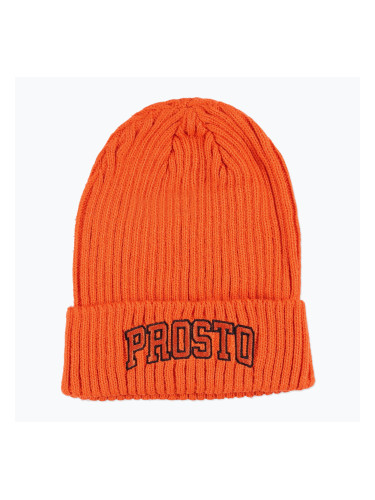 Мъжка шапка PROSTO Varso orange
