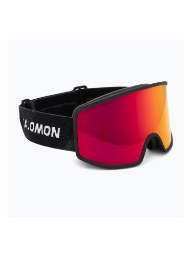 Скиорски очила Salomon Sentry Pro OTG Sigma black/poppy red
