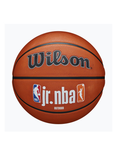 Wilson NBA JR Fam Logo Автентичен външен кафяв баскетболен размер 6