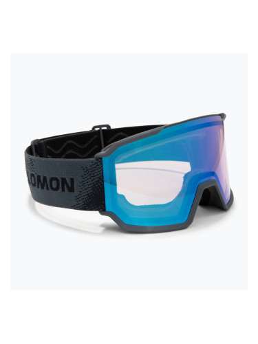 Скиорска маска Salomon S/View 3 Photo ebony/ml blue