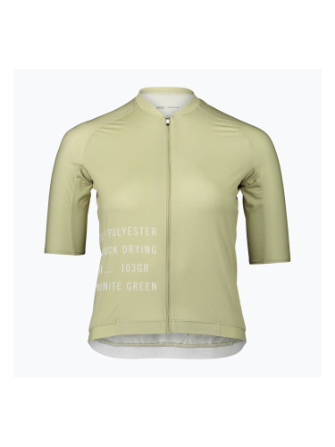Дамска колоездачна тениска POC Pristine Print prehnite green