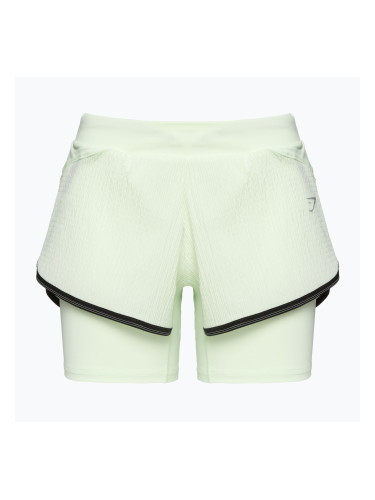 Дамски шорти за тренировка Gymshark Speed green