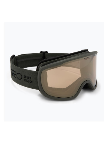 Скиорски очила Giro Cruz olive green stacked/amber gold