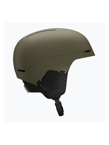 Скиорска каска Salomon Brigade Index olive night