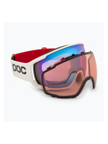 Скиорски очила POC Zonula rouge/blanc/partly sunny blue