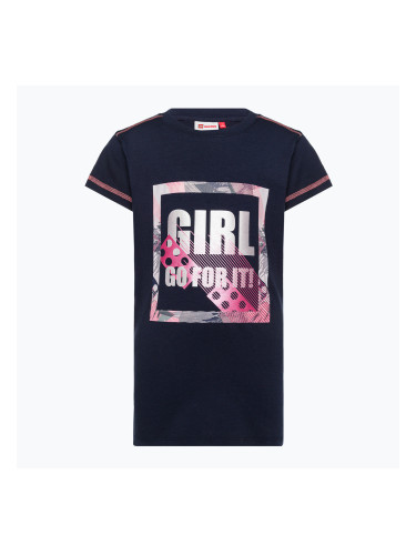 Детска тениска LEGO за трекинг в тъмносиньо 21110