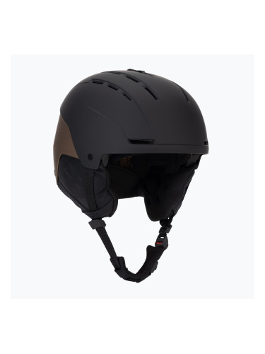 Ски каска UVEX Stance MIPS black/brown matt
