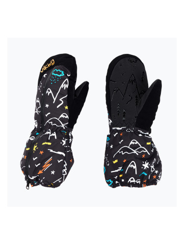 Детски ски ръкавици Viking Snoppy черни 125/23/2288/09