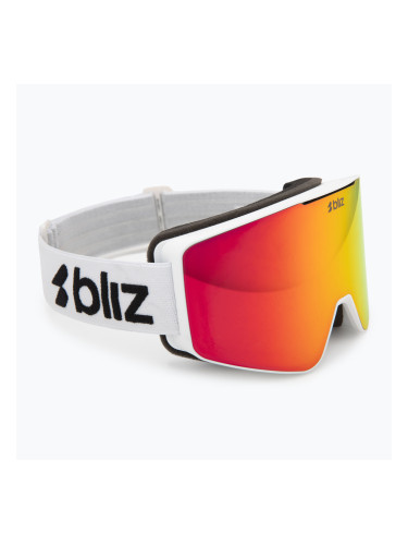 Скиорски очила Bliz G001S matte white/brown/red multi