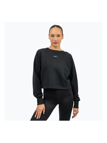 Дамски топ за тренировка NEBBIA Gym Spirit Crop black