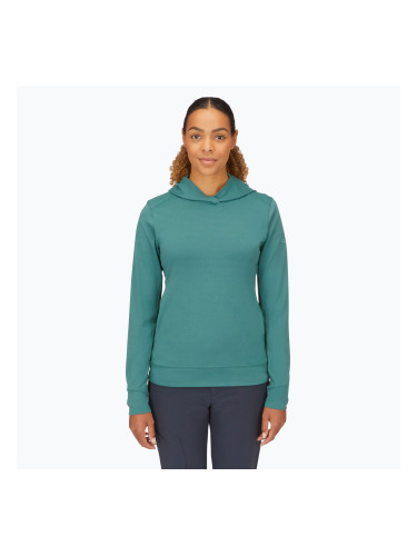Дамски суитшърт Rab Centre Hoody eucalyptus