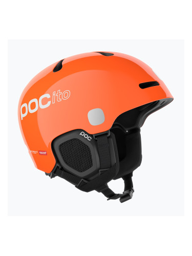 Детска скиорска каска POC POCito Fornix MIPS fluorescent orange