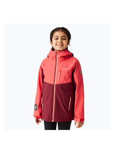 Детско яке 3 в 1 REGATTA Момиче Trekktain 3in1 rumba red/red sky