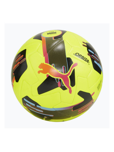 Футболна топка PUMA Orbita 1 TB FIFA Quality Pro lemon tonic/ multicolor размер 5