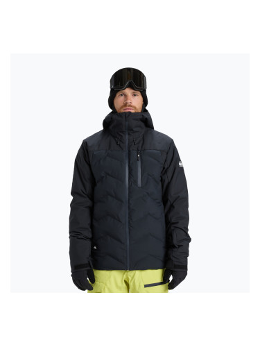 Мъжко яке за сноуборд Quiksilver The Edge true black