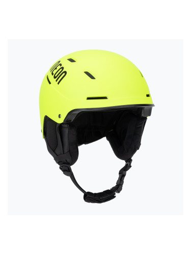 Скиорска каска Neon Alpha yellow/black
