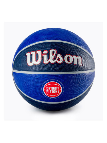 Wilson NBA Team Tribute Detroit Pistons баскетболна топка синя WTB1300XBDET