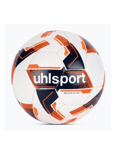 Футболна топка Uhlsport Lite Soft 290 white/navy/fluo orange размер 3
