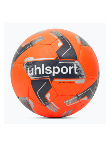 Футболна топка uhlsport 290 Ultra Lite Addglue fluo orange/marine/silber размер 5