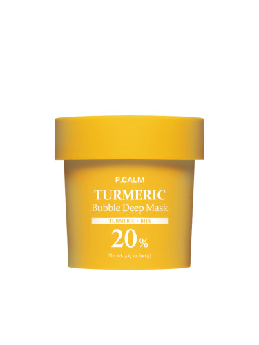 P.CALM - Turmeric Bubble Deep Mask (90g)