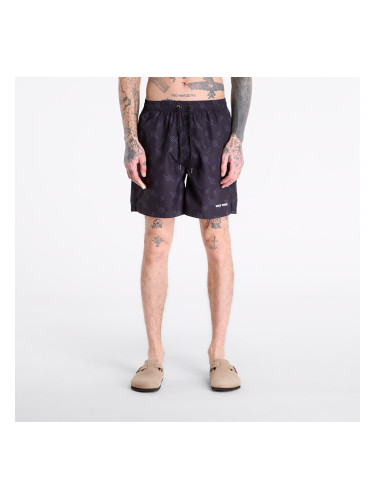 Бански Daily Paper Irregular Monogram Swimshorts Black L
