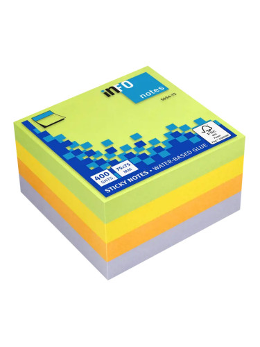 Кубче самоз. Info 75/75мм Spring 400л.