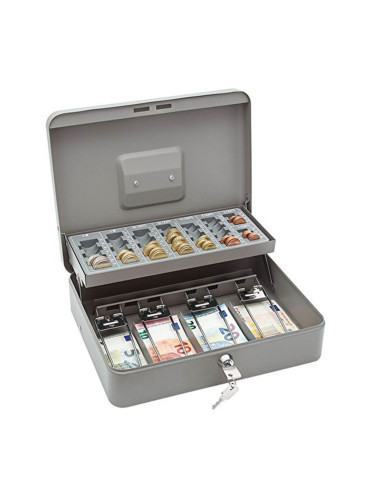 Кутия за пари Wedo 300/240/90мм сива