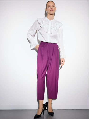Mohito - Панталон с прав крачол - тъмно лилаво