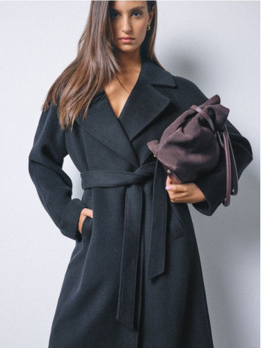 Mohito - Палто с вълна - черен