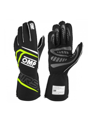 Karting Gloves OMP MY2025 Жълт Черен FIA 8856-2018 - M