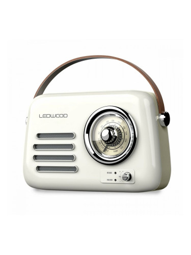 Радио-транзистор Ledwood ALMA WHI Бял 30 W