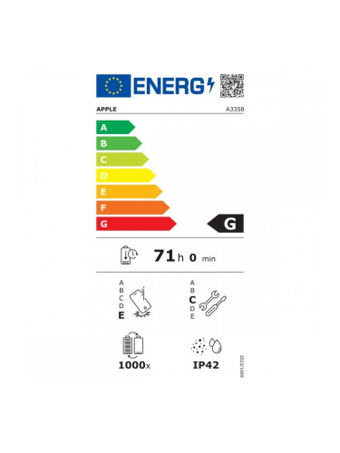 Таблет Apple ME2N4TY/A 11" Octa Core 256 GB 12 GB RAM Черен