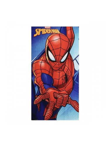 Хавлия за плаж Spider-Man Син 70 x 140 cm