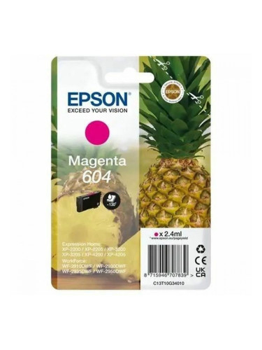Оригиална касета за мастило Epson 604 Пурпурен цвят