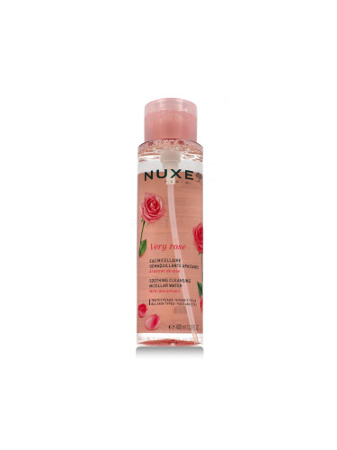 NUXE Very Rose Soothing Cleansing Micellar Water Мицеларна вода за жени 400 ml