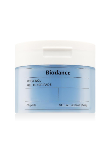 Biodance Cera-Nol Gel Toner Pads Почистващи кърпички 60 бр