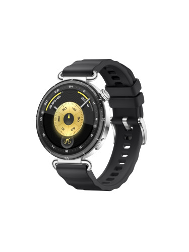 КОМБИНАЦИЯ Huawei Watch GT 6 KSU-B19F 41mm - Stainless steel case with Black Fluoroelastomer Strap + Huawei FreeBuds SE 3 ULC-CT020 - Black